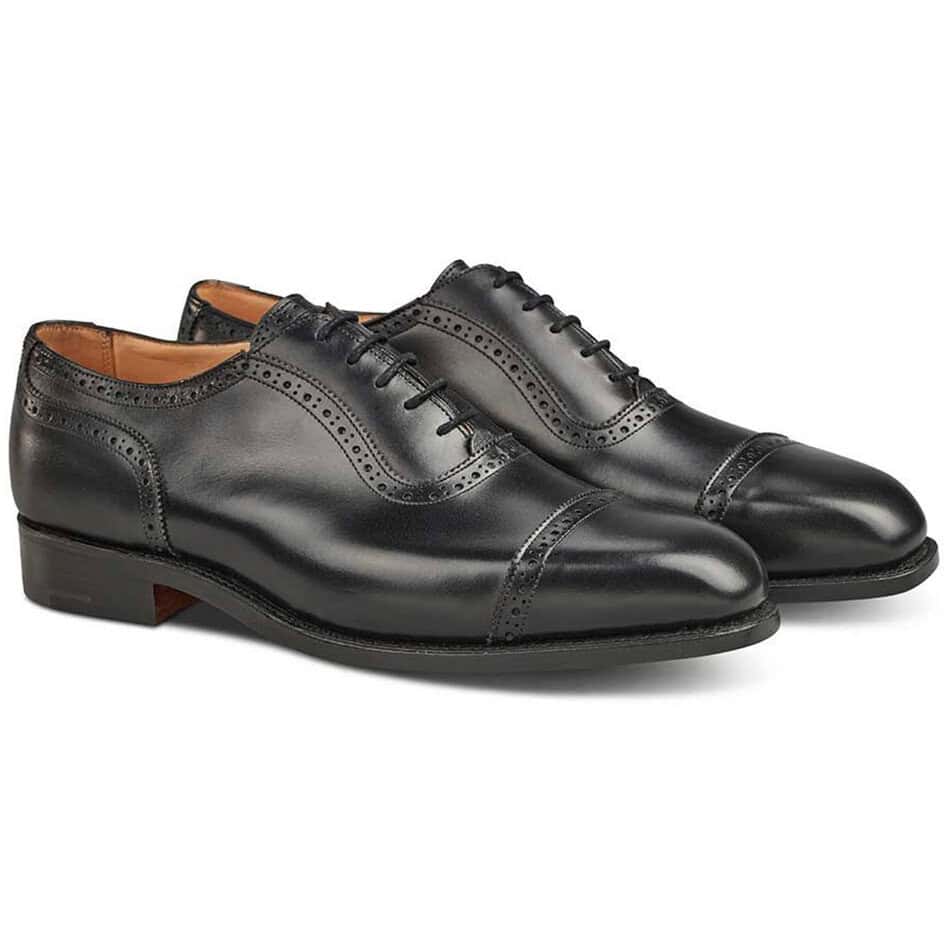 Tricker's Belgrave in Black Calf Size 12 Only - Bradshaw & Lloyd